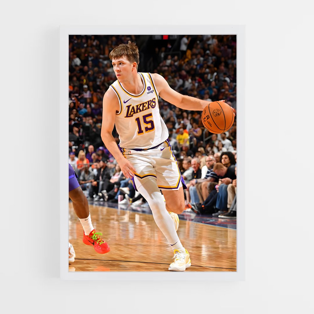 Poster Dribble d'Austin – affiche Basketball (vue 3)